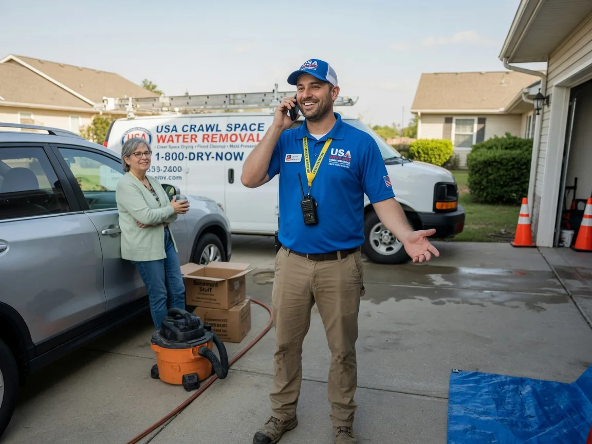 Crawl Space Water Removal Onaka, SD FAQs